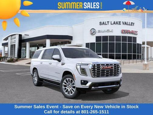 Glacier White 2026 GMC Yukon XL Denali