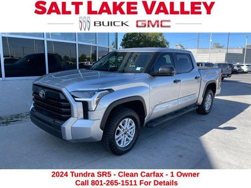 Celestial Silver Metallic 2024 Toyota Tundra SR5