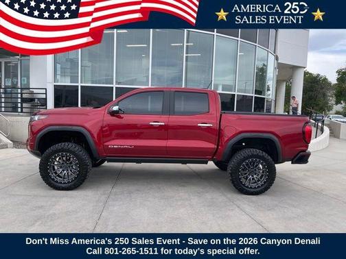 Volcanic Red 2026 GMC Canyon Denali