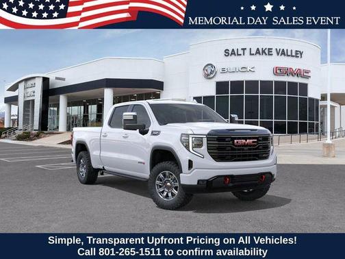 Summit White 2026 GMC Sierra 1500 AT4