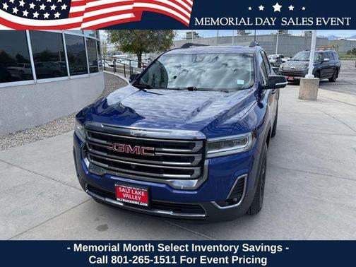 Ultra Blue Metallic 2023 GMC Acadia AT4