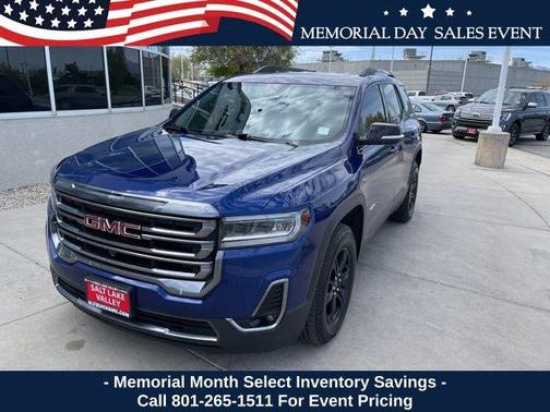 Ultra Blue Metallic 2023 GMC Acadia AT4