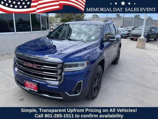 Ultra Blue Metallic 2023 GMC Acadia AT4