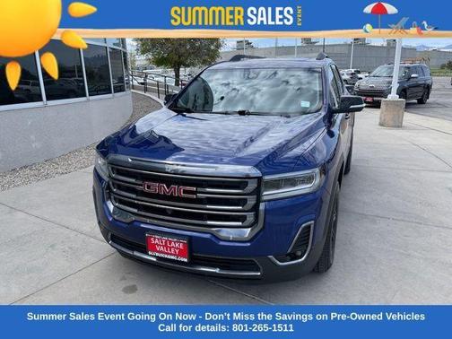 Ultra Blue Metallic 2023 GMC Acadia AT4