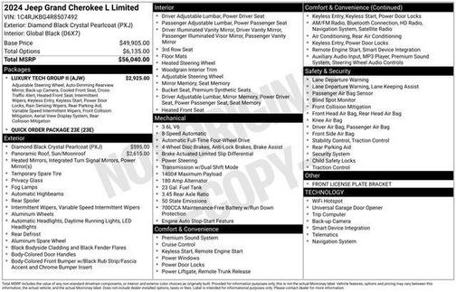 2024 Jeep Grand Cherokee L Limited
