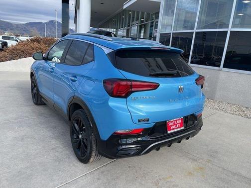 Aquamarine Blue Metallic 2025 Buick Encore GX Sport Touring