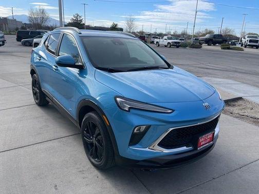 Aquamarine Blue Metallic 2025 Buick Encore GX Sport Touring