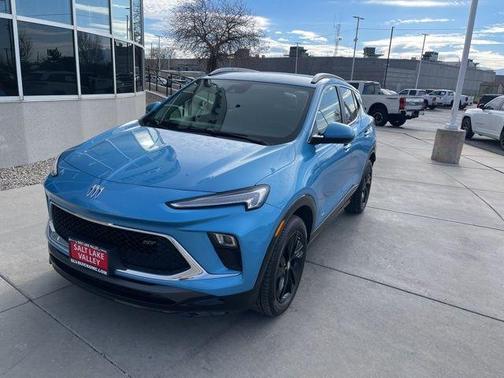 Aquamarine Blue Metallic 2025 Buick Encore GX Sport Touring