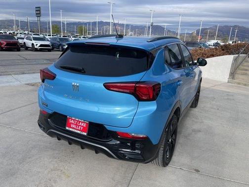 Aquamarine Blue Metallic 2025 Buick Encore GX Sport Touring