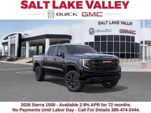 Onyx Black 2026 GMC Sierra 1500 AT4