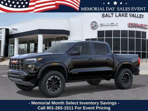 Onyx Black 2026 GMC Canyon AT4