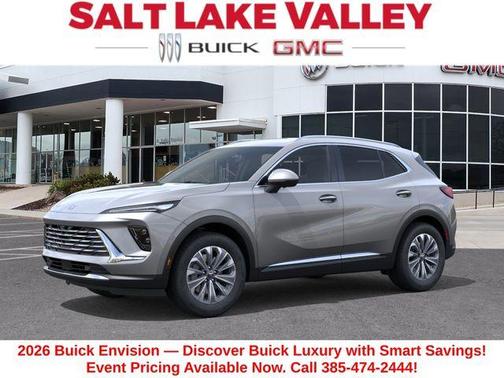 Moonstone Gray Metallic 2026 Buick Envision Preferred