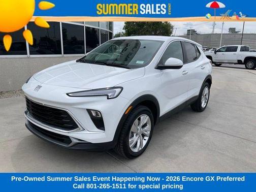 Summit White 2026 Buick Encore GX Preferred