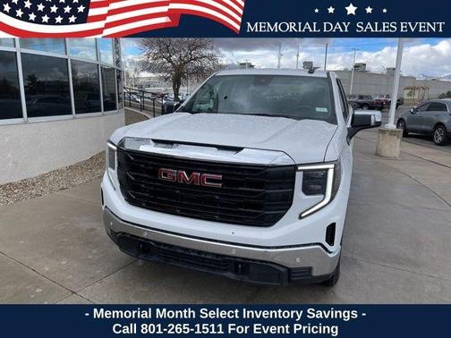 Summit White 2025 GMC Sierra 1500 Pro