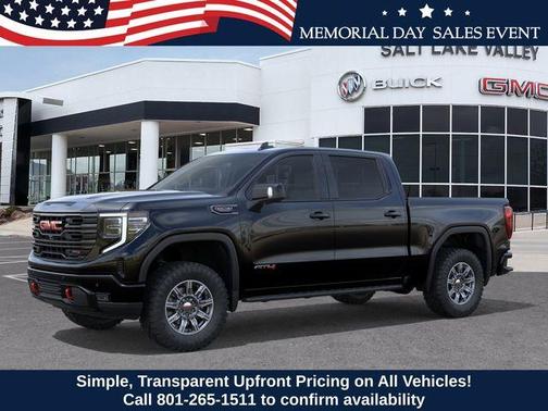 Onyx Black 2026 GMC Sierra 1500 AT4
