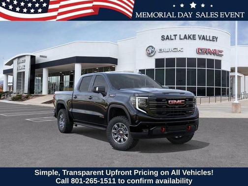 Onyx Black 2026 GMC Sierra 1500 AT4