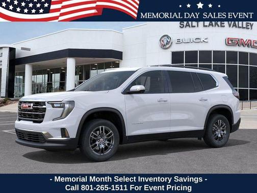Glacier White 2026 GMC Acadia Elevation