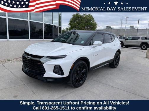 Iridescent Pearl Tricoat 2022 Chevrolet Blazer RS