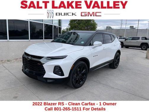 Iridescent Pearl Tricoat 2022 Chevrolet Blazer RS