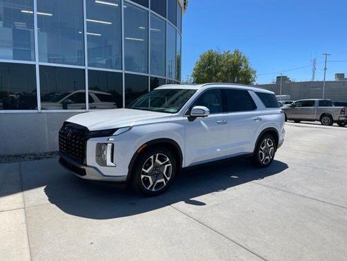 Hyper White 2023 Hyundai PALISADE Limited