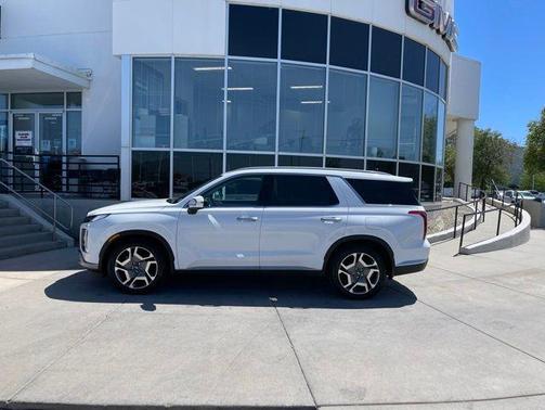 Hyper White 2023 Hyundai PALISADE Limited