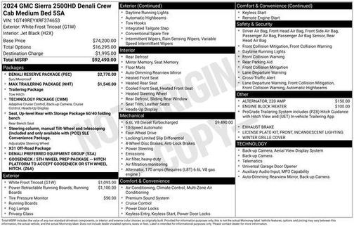 2024 GMC Sierra 2500 Denali