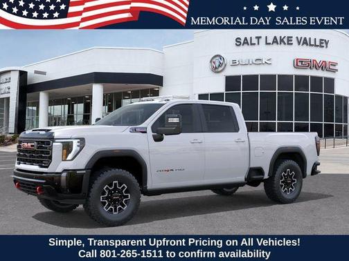 Summit White 2026 GMC Sierra 2500 AT4X