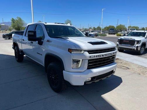 Summit White 2023 Chevrolet Silverado 3500 LTZ