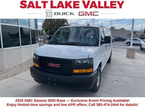 2025 GMC Savana 3500 Work Van
