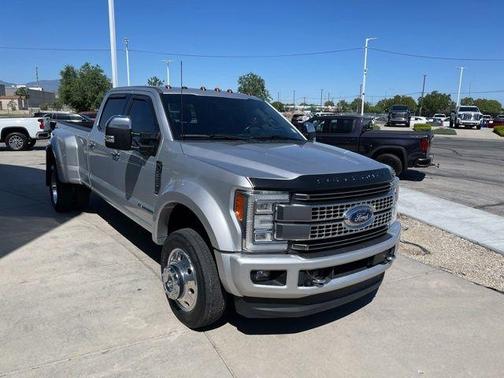 Ingot Silver 2018 Ford F-450 Platinum