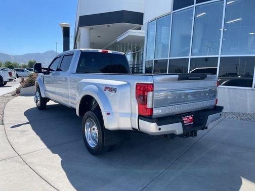 Ingot Silver 2018 Ford F-450 Platinum