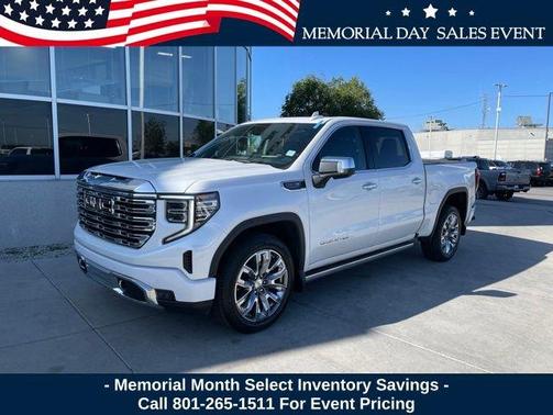 White Frost Tri-Coat 2024 GMC Sierra 1500 Denali