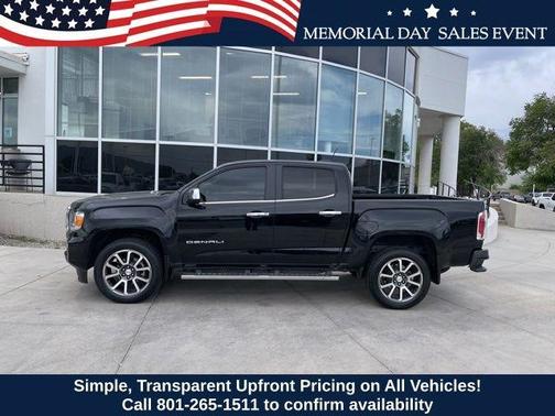 Onyx Black 2022 GMC Canyon Denali