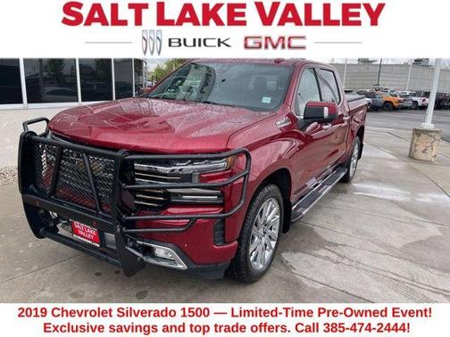 Cajun Red Tintcoat 2019 Chevrolet Silverado 1500 High Country