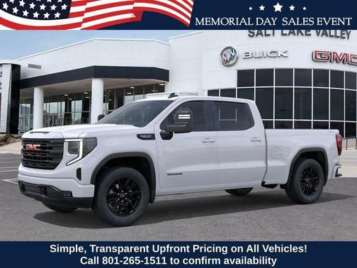 Summit White 2026 GMC Sierra 1500 Elevation