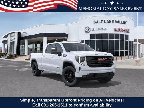 Summit White 2026 GMC Sierra 1500 Elevation
