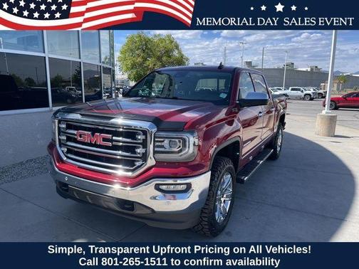 Red Quartz Tintcoat 2018 GMC Sierra 1500 SLT