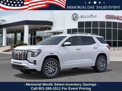Glacier White 2026 GMC Terrain Denali