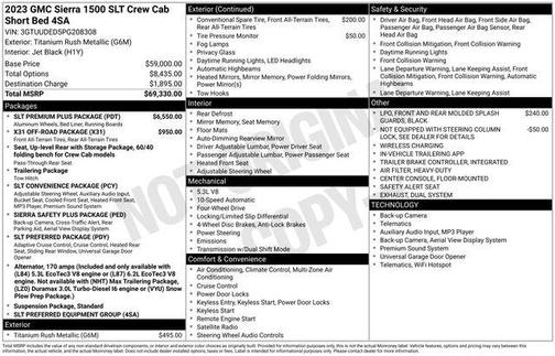 2023 GMC Sierra 1500 SLT