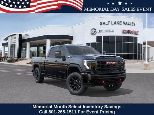 Onyx Black 2026 GMC Sierra 3500 AT4