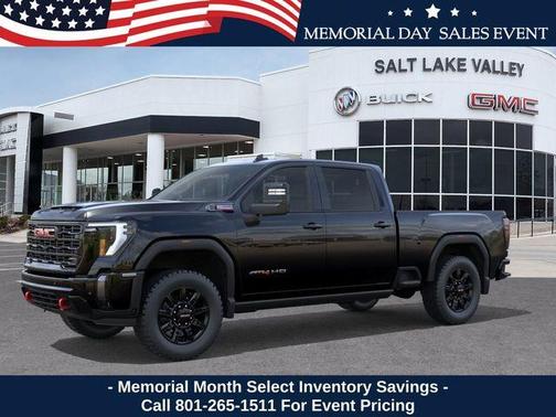 Onyx Black 2026 GMC Sierra 3500 AT4