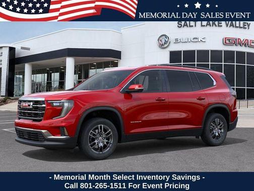 Volcanic Red 2026 GMC Acadia Elevation