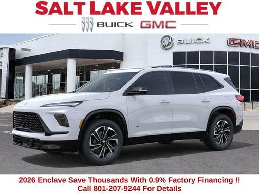 White Tri-Coat 2026 Buick Enclave Sport Touring