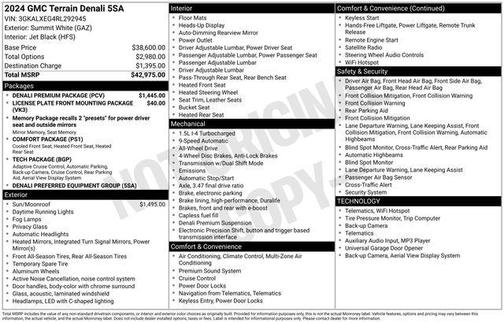 2024 GMC Terrain Denali