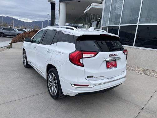 Summit White 2024 GMC Terrain Denali