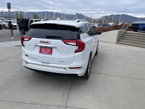 Summit White 2024 GMC Terrain Denali
