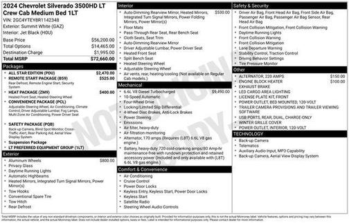 2024 Chevrolet Silverado 3500 LT