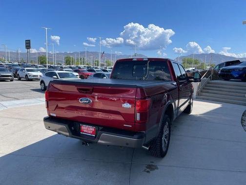 Red 2019 Ford F-150 King Ranch