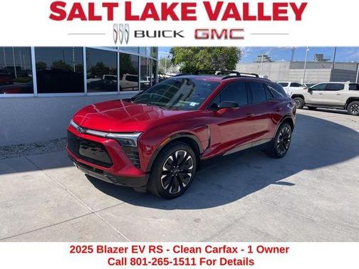 Radiant Red 2025 Chevrolet Blazer EV RS