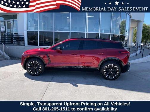Radiant Red 2025 Chevrolet Blazer EV RS